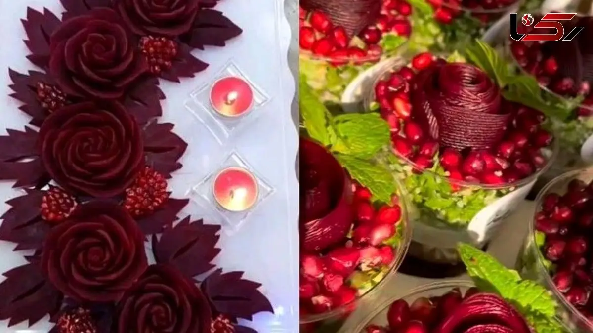 ایده‌ های جذاب تزئین لبوی شب یلدا | 30 ترند داغ سال 1404