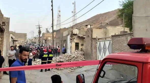 انفجار هولناک یک خانه در اهواز / مصدومان راهی بیمارستان شدند