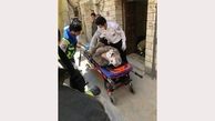 عکسی وحشتناک از زنده به گور شدن 2 مرد در قلب تهران
