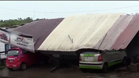 ببینید / طوفانی که جولیا در آمریکای مرکزی به‌ پا کرد + فیلم