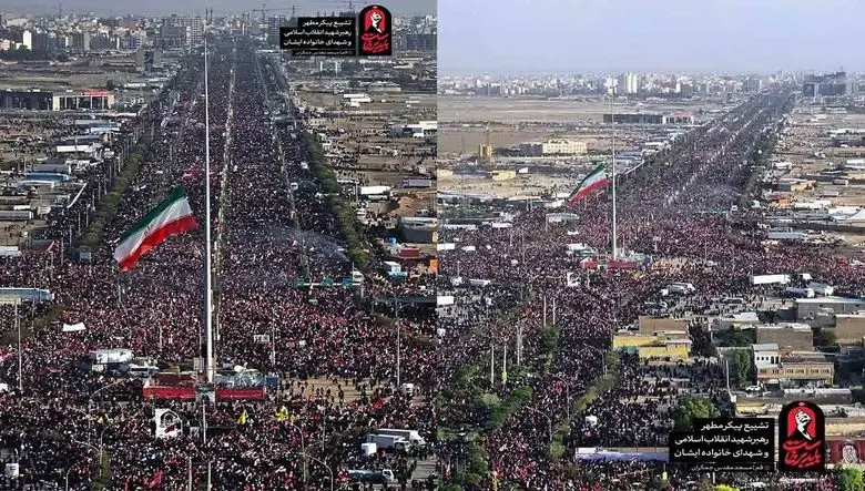 تصاویر آخرین زیارت امام شهید ایران‌ بر فراز حرم حضرت معصومه(س) + فیلم