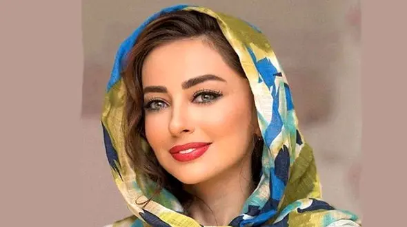 دلهره آورترین عکس نفیسه روشن ! / اگر خانم بازیگر فتوشاپ نیست خیلی خوفناک است !