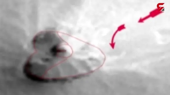 کشف سفینه موجودات بیگانه در سطح مریخ + تصاویر و فیلم