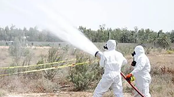 عجیب ترین مانور سپاه در تهران! /  آمادگی برای رادیواکتیو! + جزییات