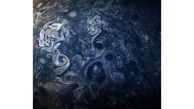 شاهکار نقاشی ون گوگ توسط ناسا منتشر شد/عکسی زیبا از ابرهای مشتری