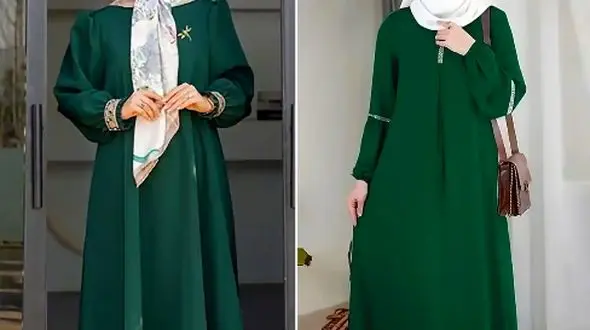 استایل ایرانی با پیراهن باحجاب سبز؛ 15 مدل برتر سال