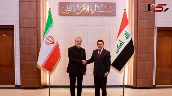 Larijani Visits Iraq to Discuss Iran-Iraq Security Agreement