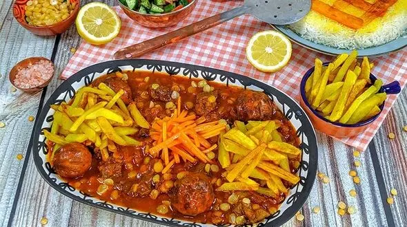 بهترین رسپی قیمه ایرانی + فیلم