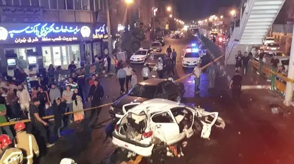 وحشتناکترین صحنه از مرگ 2 تهرانی در شرق تهران +عکس