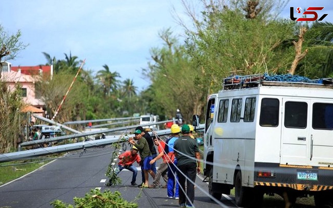 طوفان در فیلیپین ۱۰ کشته برجا گذاشت
