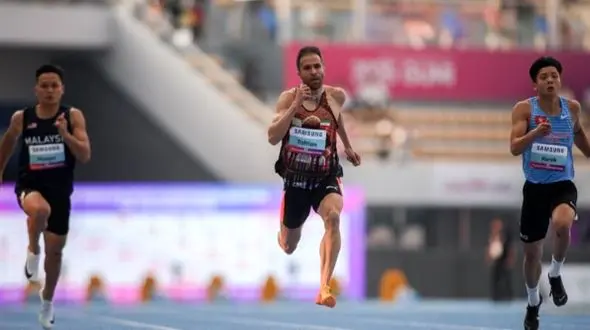 سریع ترین مرد ایران در آسیا آخر شد!