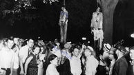 عکس یادگاری با  جنازه های برده ها روی طناب دار / لکه ننگ در امریکا