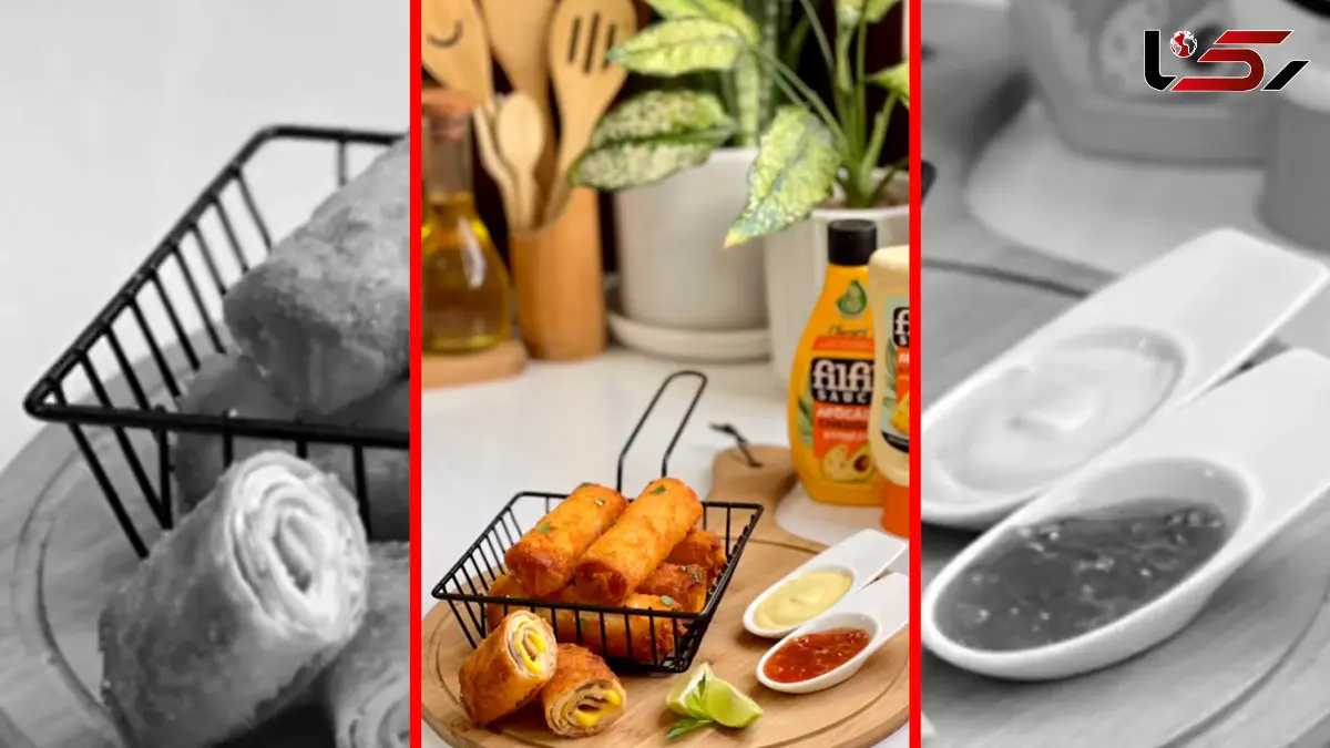 فیلم طرز تهیه رول لازانیا با ژامبون و پنیر