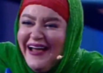 سکانس خنده دار دعوای نعیمه نظام دوست و یوسف صیادی در خروس بامحل +فیلم/فقط نعیمه...