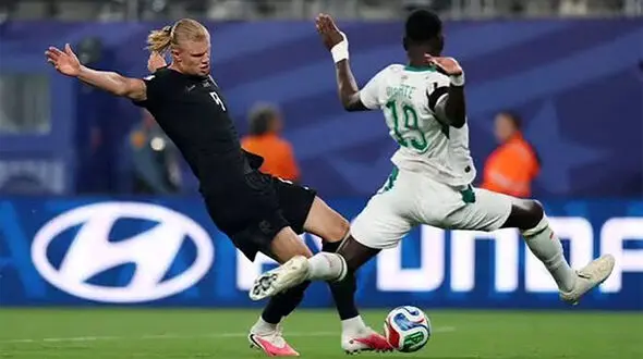 فیلم خلاصه بازی نروژ 3-2 سنگال؛ نروژ با شکست سنگال به صعود نزدیک شد