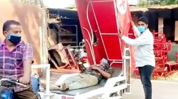 ساخت آمبولانس مخصوص بیماران کرونایی + عکس