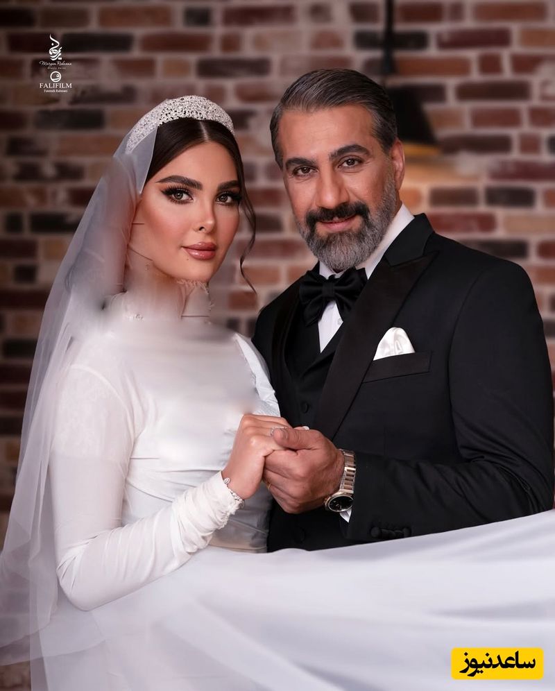 محمد نادری و همسرش