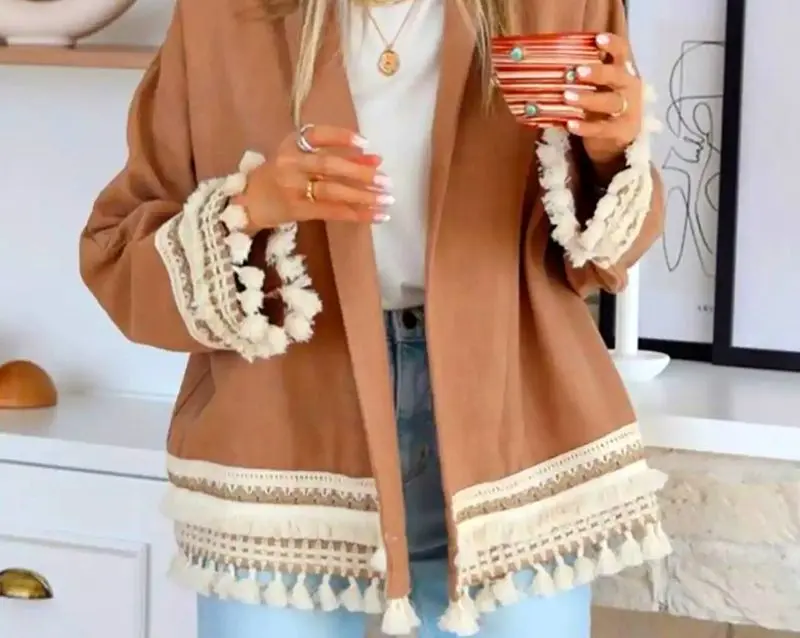 مانتو پاییزی با کلاس