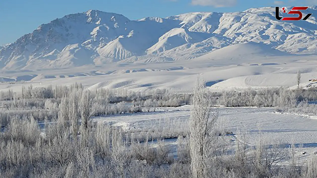 چهره زمستانی و زیبا، پس از بارش برف در صومای برادوست ارومیه + فیلم 