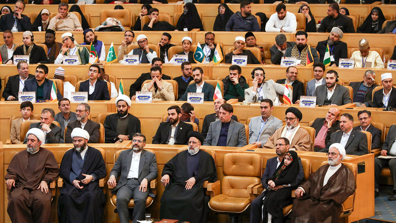 آیت الله سید ابراهیم رئیسی  در مراسم اختتامیه چهلمین دوره مسابقات بین‌المللی قرآن کریم