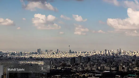 کیفیت هوای تهران در وضعیت زرد قرار گرفت! 