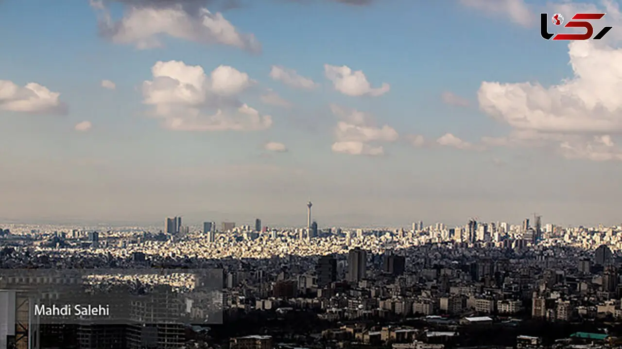 کیفیت هوای تهران در وضعیت زرد قرار گرفت! 