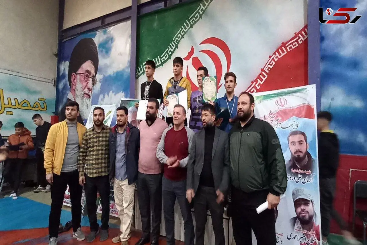 استعدادیابی کشتی‌گیران جنوب غرب تهران 