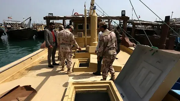 توقیف محموله سری در آب های خوزستان 