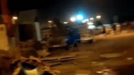 فیلم انفجار پمپ بنزین در خوزستان / علت مشخص نیست 