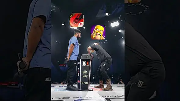 فیلم/ مسابقه چک زنی مردان؛ ورزشکار مدعی با یک سیلی بی هوش شد! 