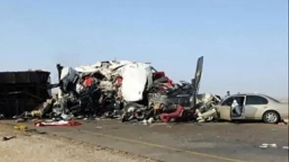  مرگ ۱۳ معلم در حادثه رانندگی 