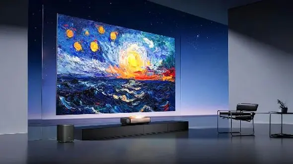 اولین تلویزیون لیزری 150 اینچی جهان وارد بازار شد