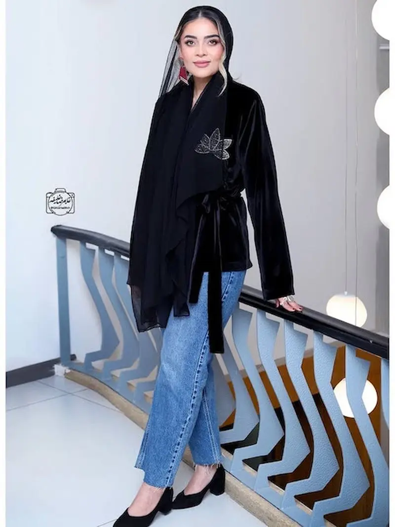 کت مخمل عارفه معماریان