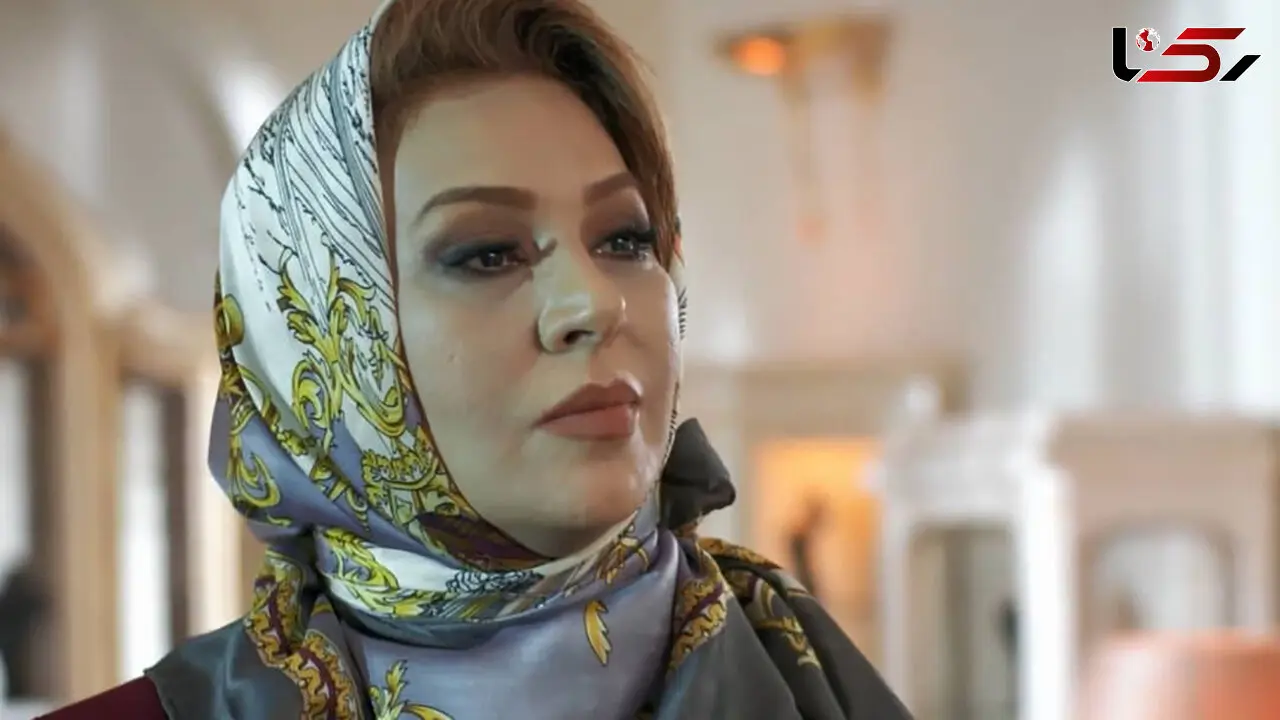چهره ای که تا به حال از نسرین مقانلو ندیده اید / او عزادار پدر است + عکس