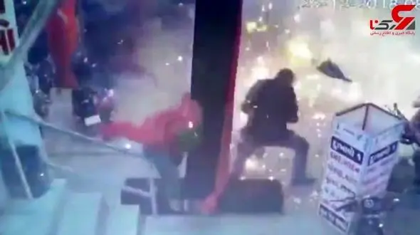 وحشت مردم از انفجار بادکنک‌!+فیلم