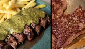 طرز تهیه استیک آنتروکوت فرانسوی + فیلم