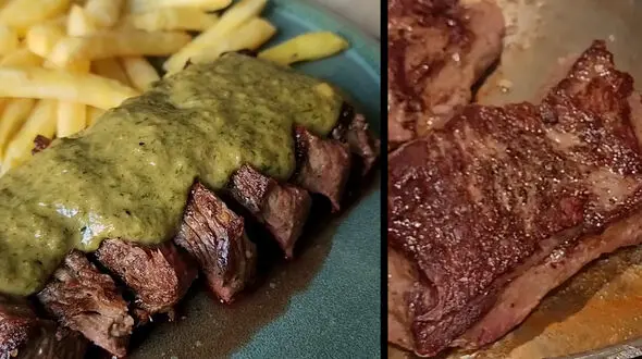 طرز تهیه استیک آنتروکوت فرانسوی + فیلم