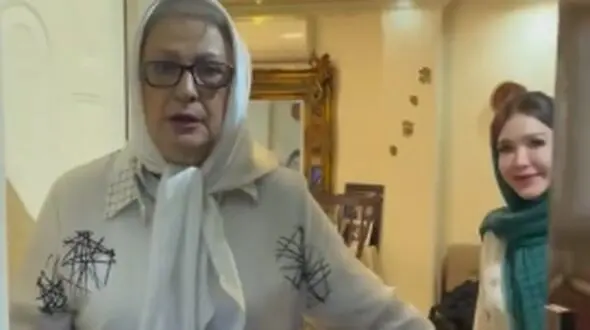 فیلم/ نگاهی به چیدمان فوق العاده زیبای «مریم امیرجلالی» / از فرش اصیل ایرانی تا صندلی نعنویی و باز عصبانیت مریم خانم در این خانه پرآرامش ...
