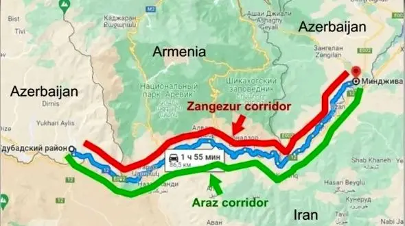 فیلم ها / صفر تا صد کریدور زنگزور یا مسیر ترامپ که صد در صد به ضرر ایران است / مسئولان دولتی  این اتفاق مضر را عادی سازی نکنند ...