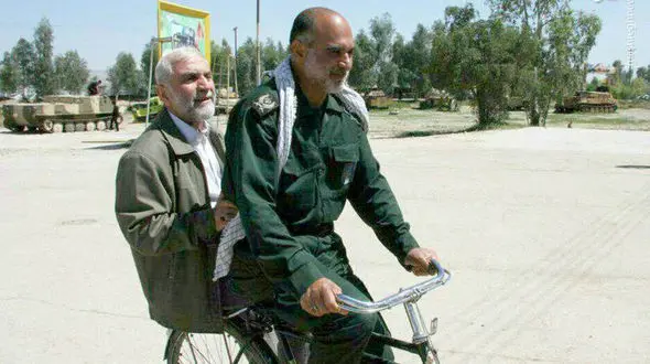  سواری لاکچری دو سردار سپاه در تهران + عکس 