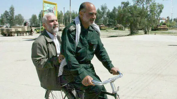  سواری لاکچری دو سردار سپاه در تهران + عکس 