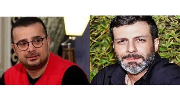 شلوار متفاوت مجید واشقانی در سلفی یادگاری با سپند امیرسلیمانی + عکس
