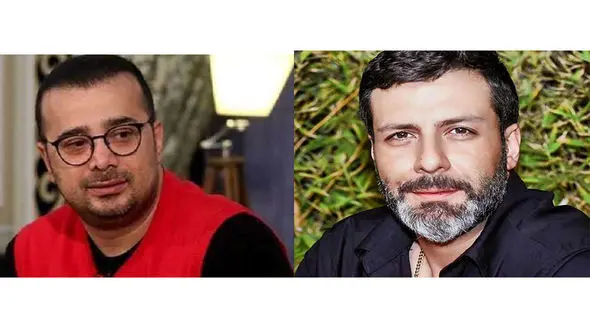 شلوار متفاوت مجید واشقانی در سلفی یادگاری با سپند امیرسلیمانی + عکس