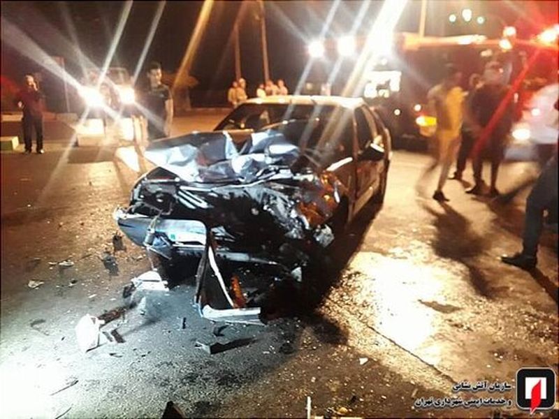 | تصادف دو پژو که ۵ نفر را راهی بیمارستان کرد