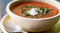  سوپ سرد سبزیجات فلفلی برای روزهای سرد زمستان+دستور پخت