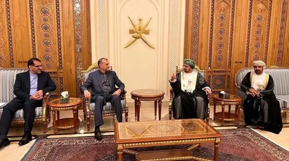 دیدار امیرعبداللهیان با پادشاه عمان