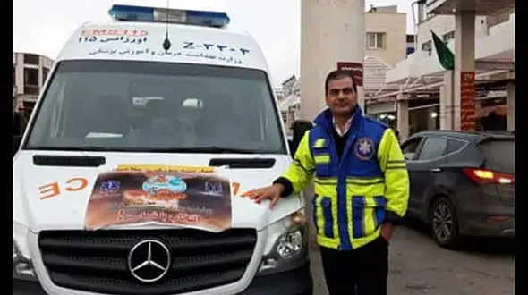 احد آبروان شهید شد / اورژانس جلفا در ماتم + عکس 