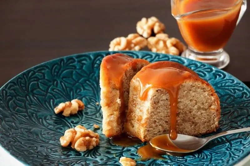 طرز پخت کیک کاراملی