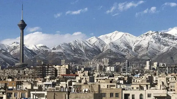 وضعیت هوای تهران بعد از بارش برف
