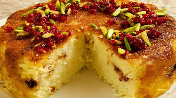 طرز تهیه ته چین مرغ خوشمزه و مجلسی + فیلم